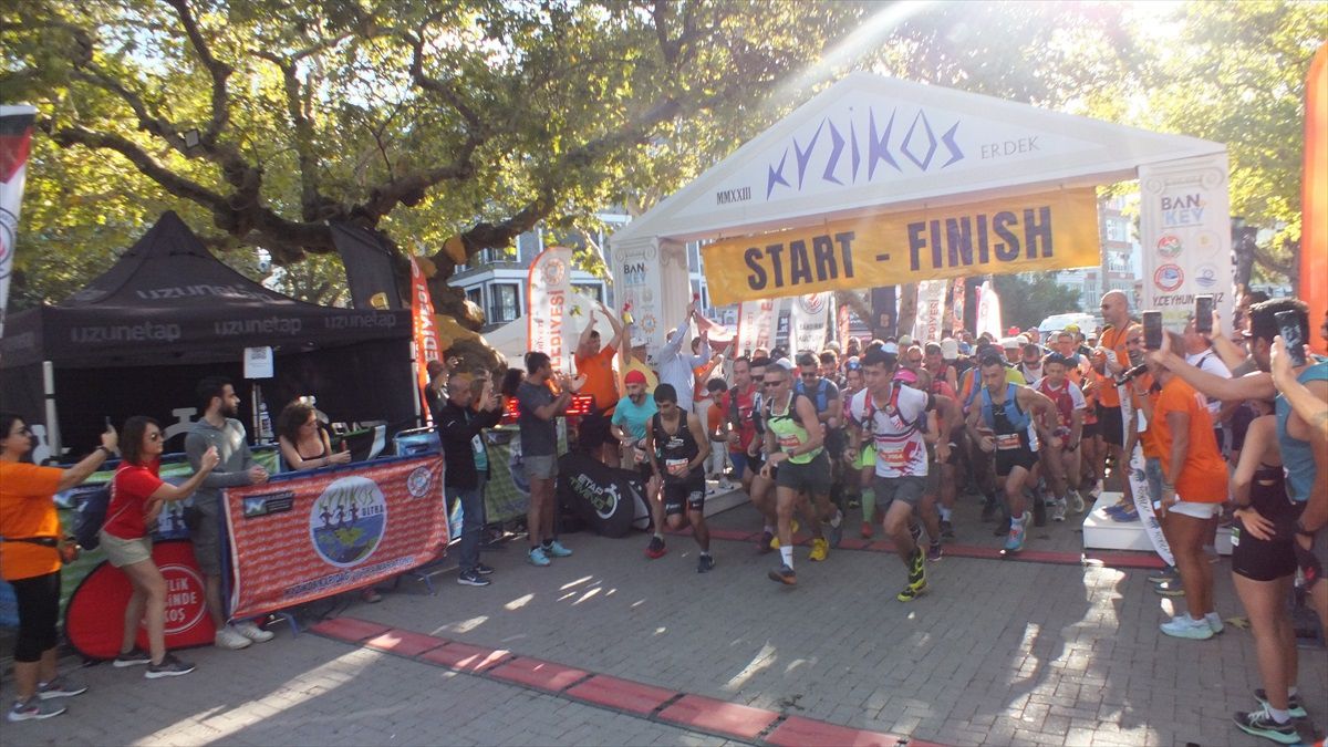 Balıkesir'de Kyzikos Ultra Maratonu Başladı