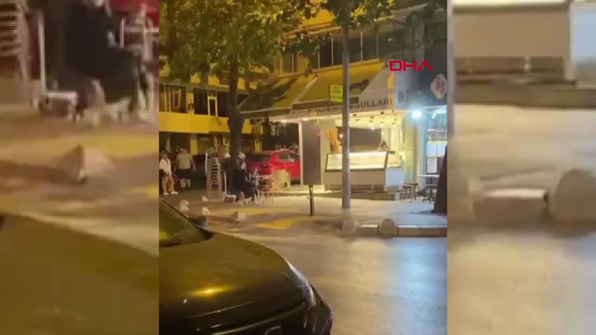 Gaziosmanpaşa'da dondurmacı dükkanı saldırıya uğradı