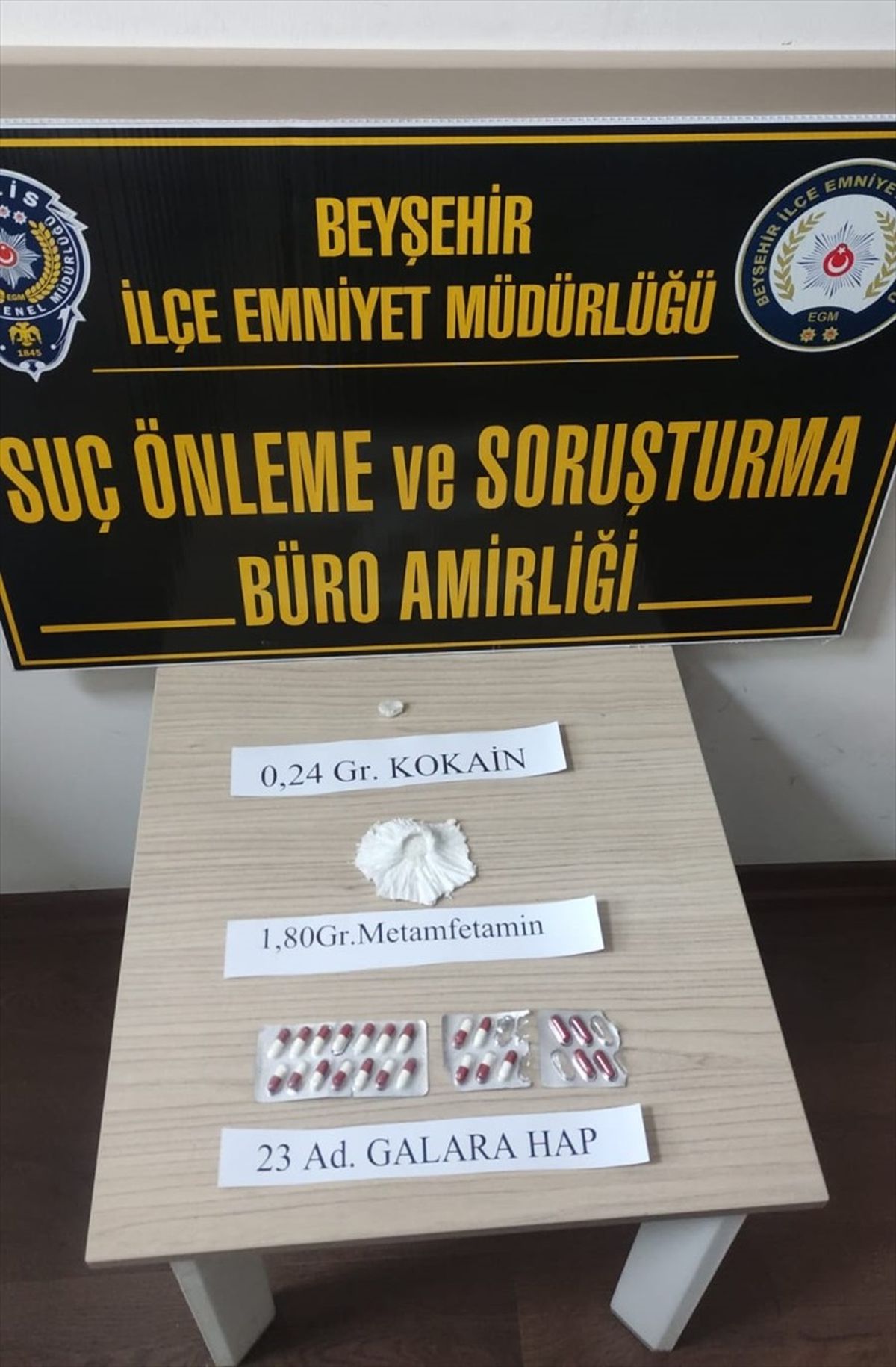 Beyşehir'de Uyuşturucu Operasyonu: 2 Gözaltı