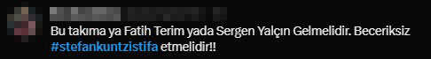 Maçın bitiş düdüğüyle binlerce paylaşım geldi! Büyükekşi'ye herkes aynı çağrıyı yapıyor Maçın bitiş düdüğüyle binlerce paylaşım geldi! Büyükekşi'ye herkes aynı çağrıyı yapıyor