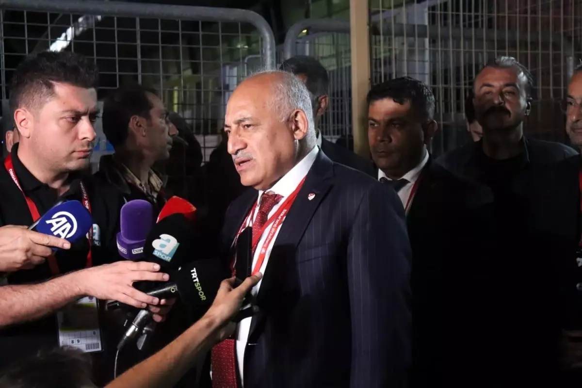 TFF Başkanı Mehmet Büyükekşi: 'Bugün için konu Stefan Kuntz değil'