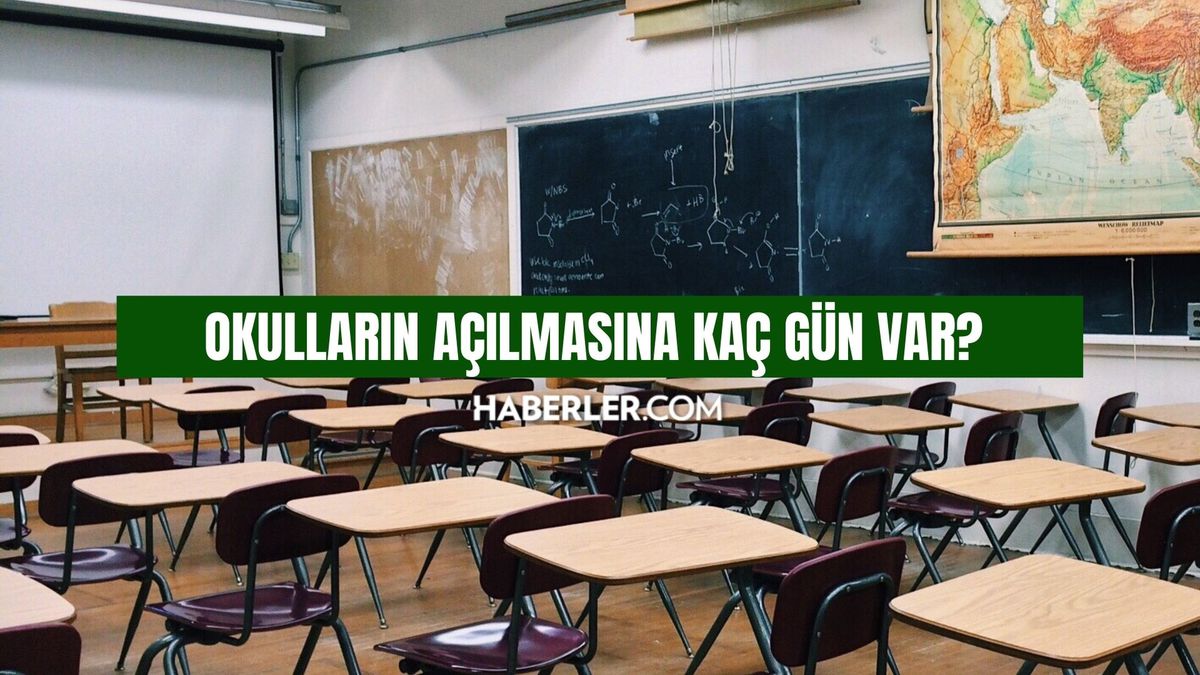 Okulların açılmasına kaç gün var? Okulların açılmasına kaç gün kaldı SAYACI 2023-2024 okullar ne zaman açılıyor?