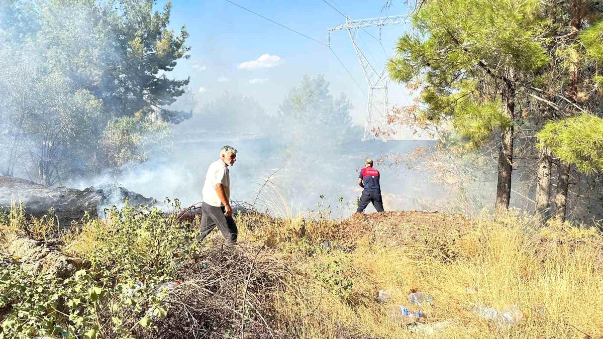Adıyaman'da kaynak yaparken çıkan yangın kontrol altına alındı