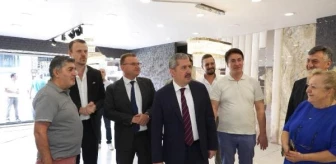 Ticaret Bakan Yardımcısı Başakşehir'deki sel felaketini inceledi