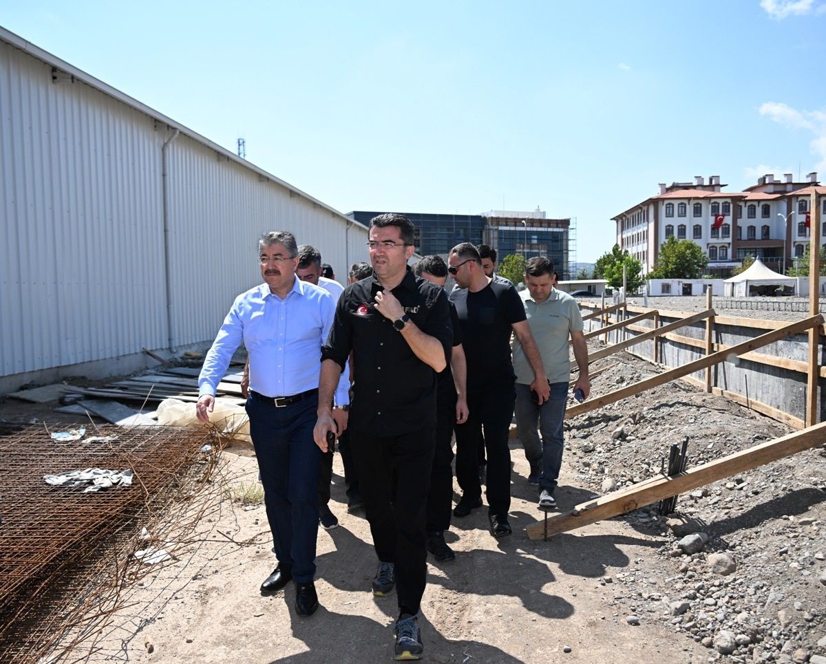AFAD Başkanı Osmaniye'de İncelemelerde Bulundu