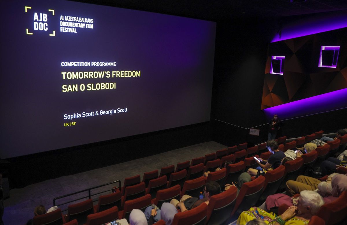 Bosna Hersek'te düzenlenen belgesel film festivalinde 'Özgürlük Rüyası' gösterildi