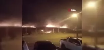 Ankara'da boş arazide çıkan yangın büyümeden söndürüldü