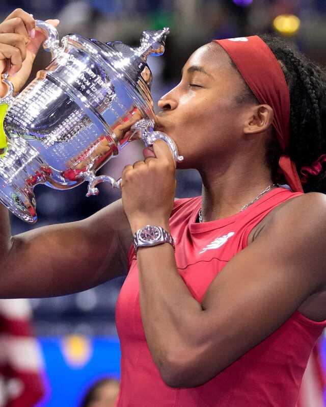Coco Gauff, kariyerinde ilk kez Amerika Açık'ta şampiyon oldu Coco Gauff, kariyerinde ilk kez Amerika Açık'ta şampiyon oldu