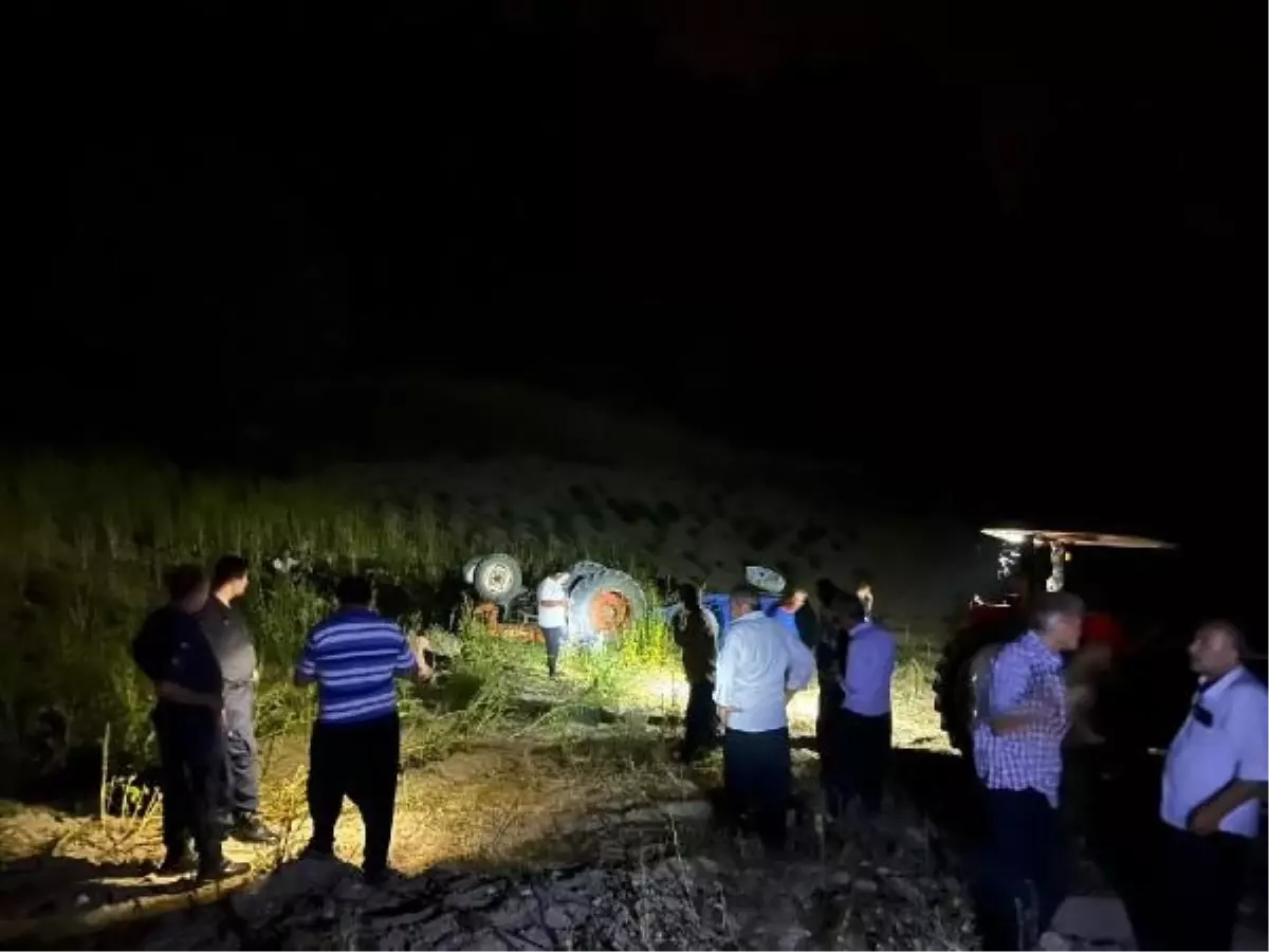 Kadirli'de traktör devrildi, sürücü hayatını kaybetti