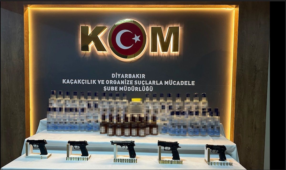 Diyarbakır'da kaçakçılara yönelik operasyon: 5 gözaltı