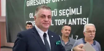 Giresunspor'da Nahid Yamak yeniden başkan seçildi