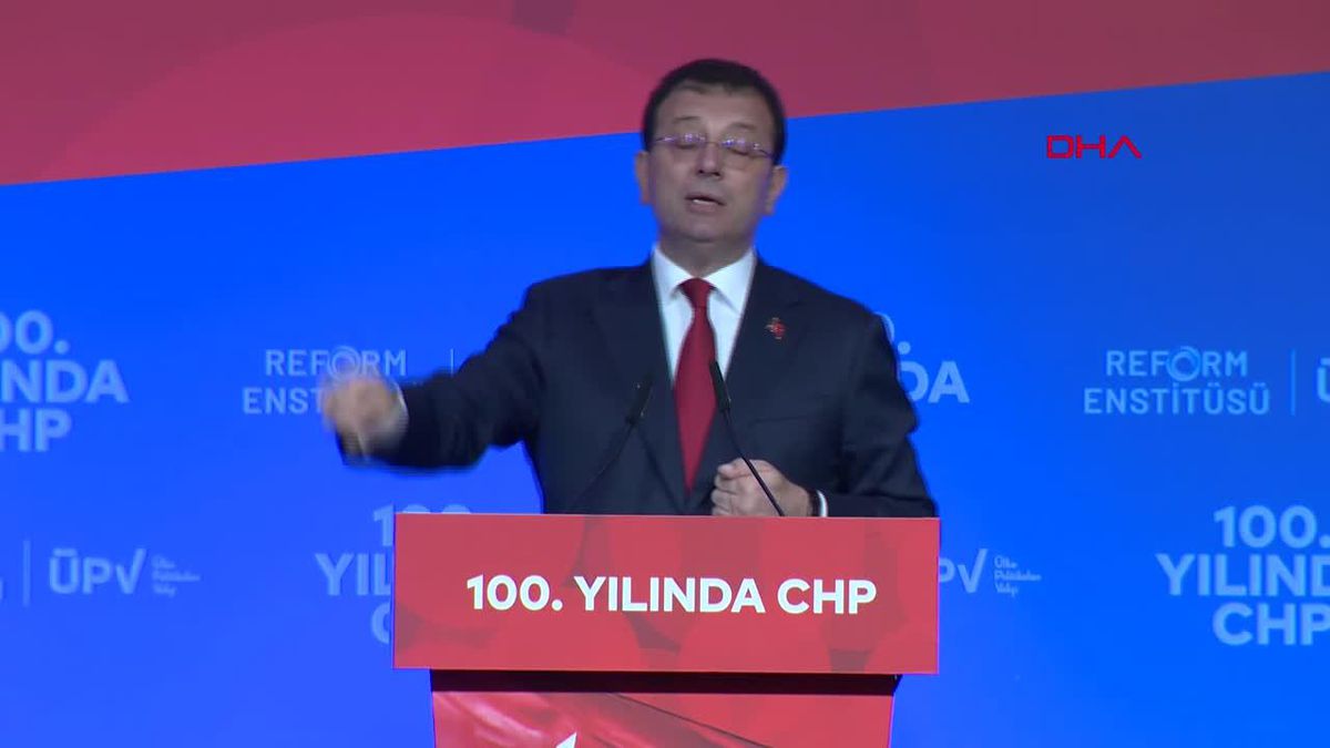 İmamoğlu: CHP değişirse, Türkiye değişir