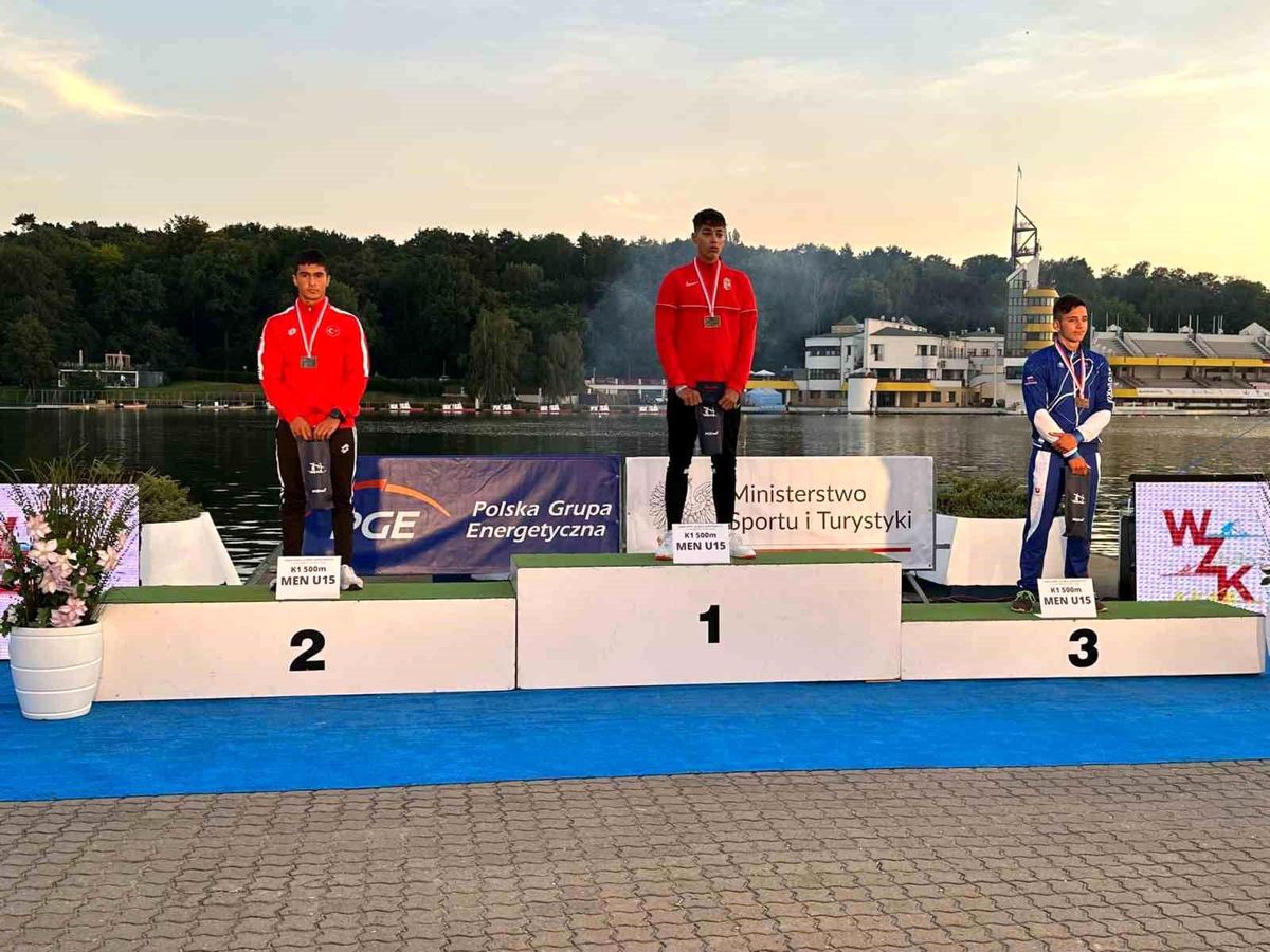 Muğla'dan Kano Sporcusu Polonya'da Gümüş Madalya Kazandı