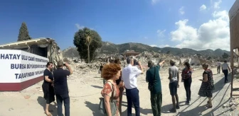 Alman Heyeti Mersin'de Deprem Bölgesinde İncelemelerde Bulundu