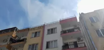 Dalaman'da apartman deposunda çıkan yangın hasara neden oldu