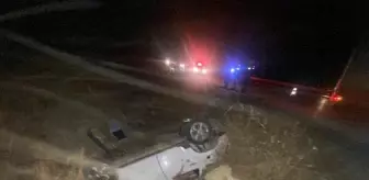 Karaman'da Otomobil Şarampole Devrildi: 1'i Ağır 3 Kişi Yaralandı