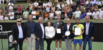 İstanbul Challenger 75. TED Open Tenis Turnuvası'nda şampiyon belli oldu
