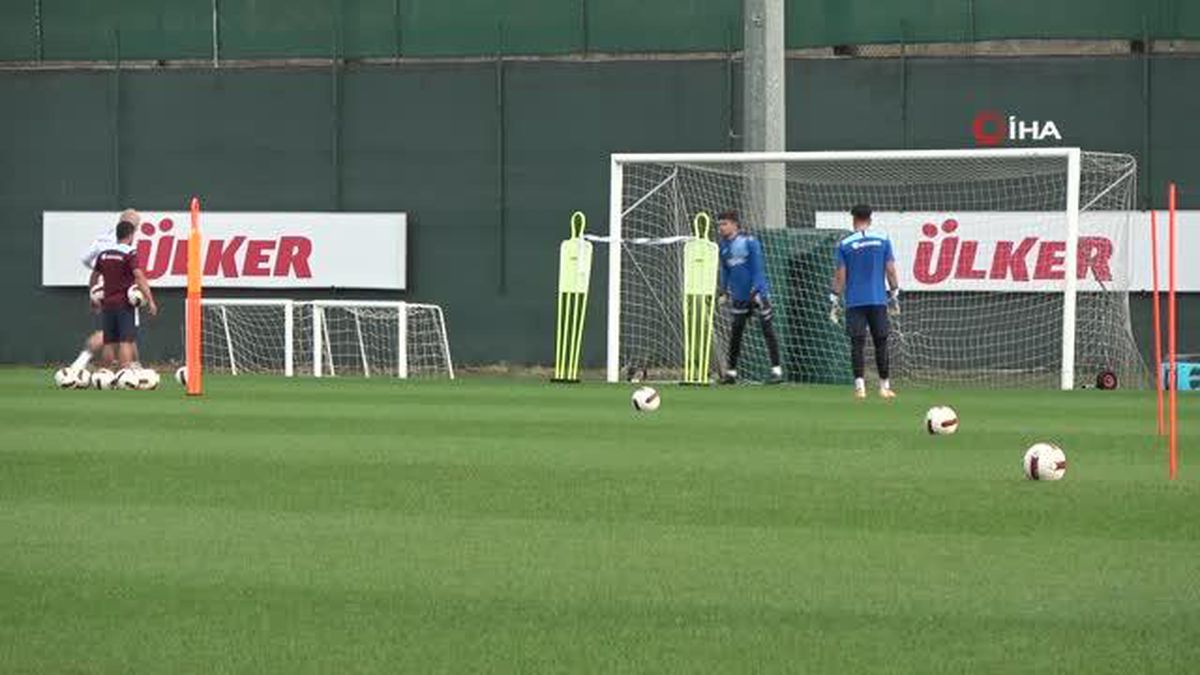 Trabzonspor, Beşiktaş maçı hazırlıklarını sürdürdü