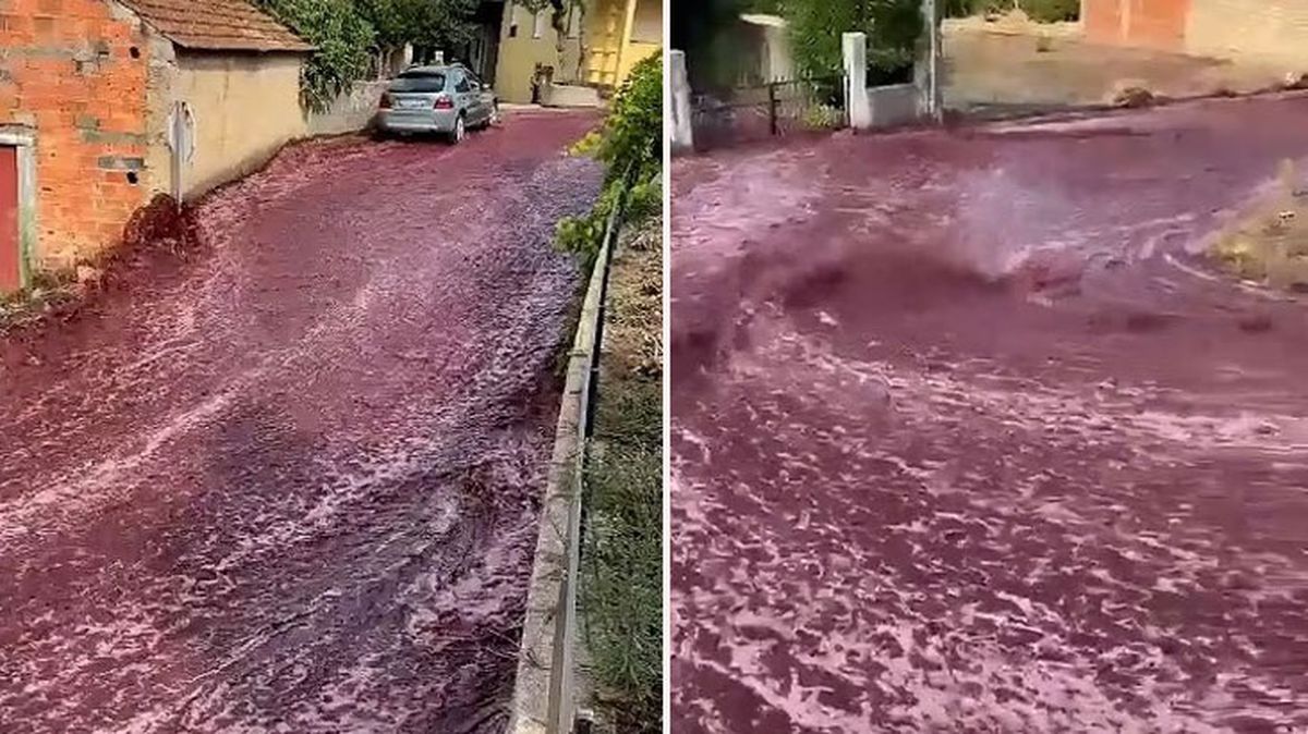 Üretim tesisindeki iki tankın çökmesi sonucu 2.2 milyon litre içki, sokaklardan nehir gibi aktı