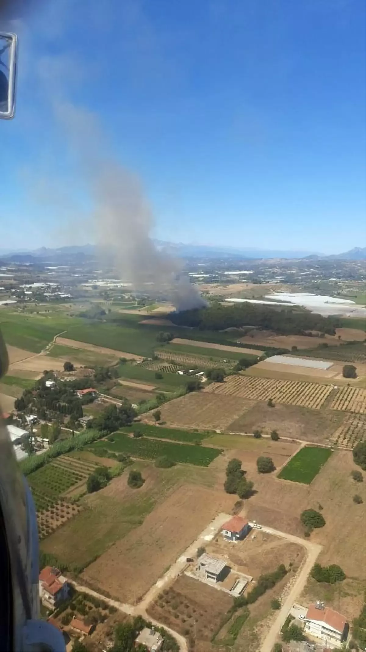 Manavgat'ta Orman Yangını Çıktı