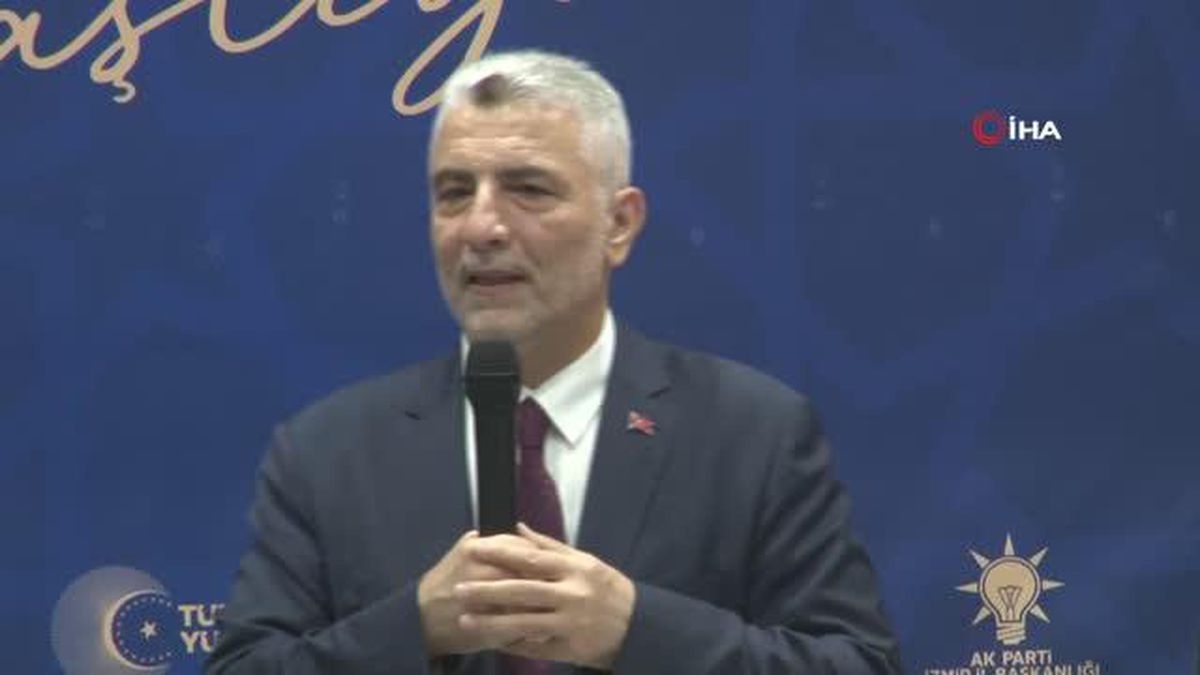 Bakan Bolat müjdeyi İzmir'de verdi
