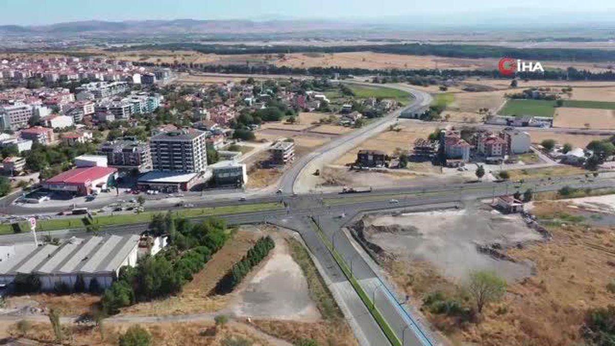 Balıkesir OSB Yolu 3. kısım tam gaz