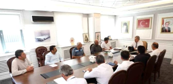 Melikgazi Belediye Başkanı Doç. Dr. Mustafa Palancıoğlu, doğalgaz çalışmaları hakkında toplantı gerçekleştirdi