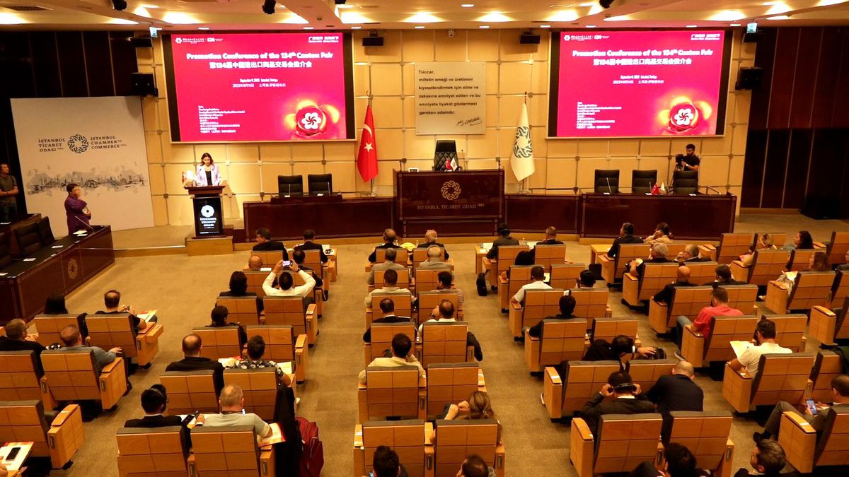 İstanbul'da düzenlenen Kanton Fuarı tanıtım etkinliği