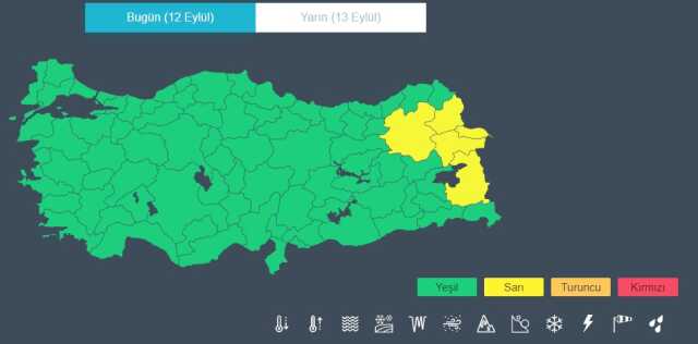 Meteoroloji'den 5 ile sarı kodlu uyarı! Kuvvetli yağış geliyor