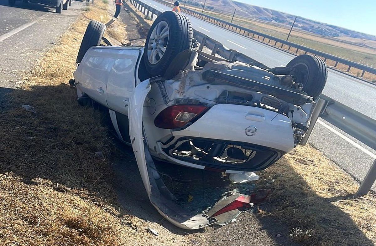 Çorum'un Sungurlu ilçesinde trafik kazası: 4 yaralı