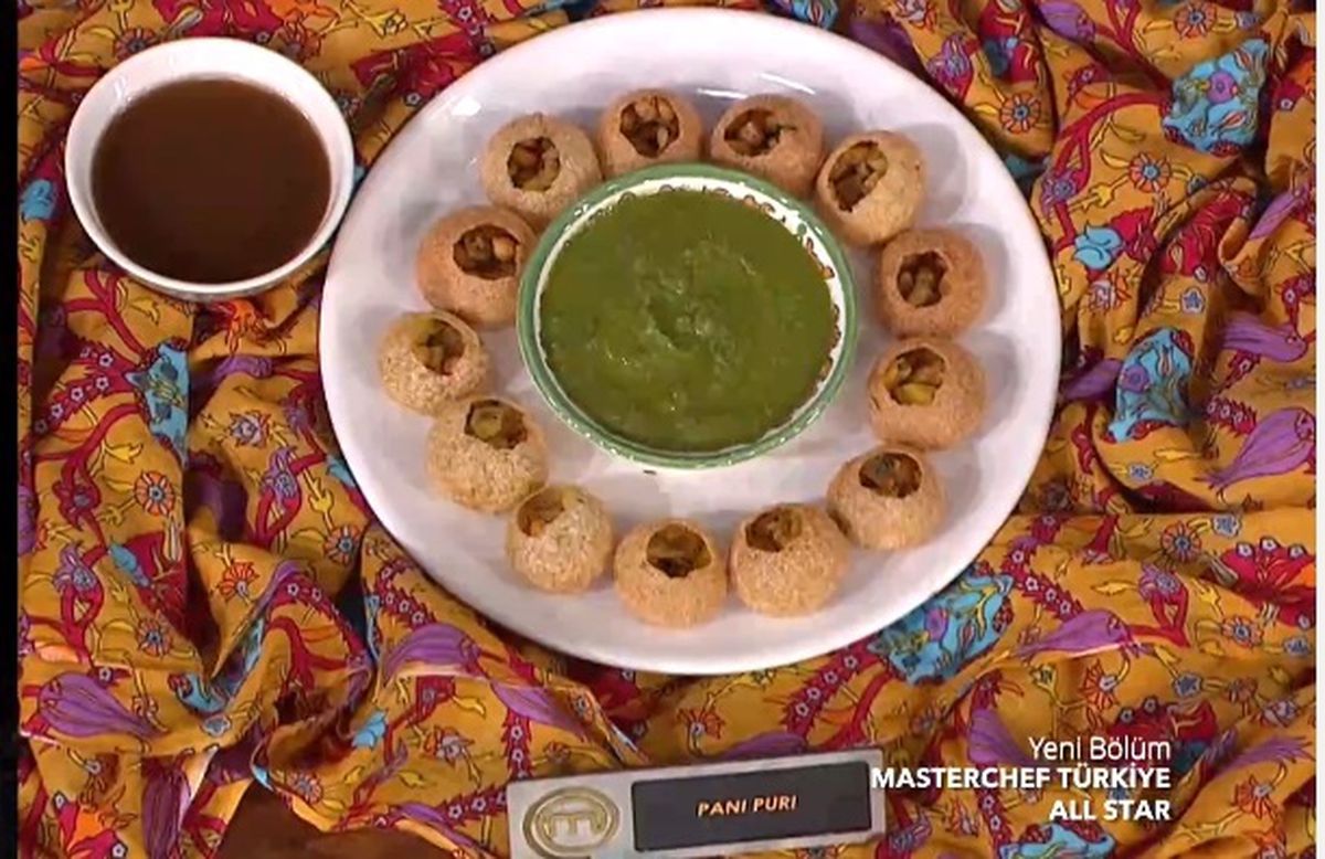 Pani Puri tarifi! MasterChef Pani Puri nasıl yapılır?