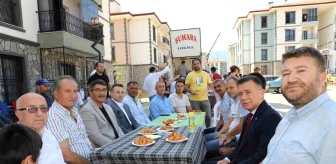 Şehzadeler Belediyesi TOKİ İş Birliğiyle Yapılan Konut Projesinde Yerleşen Vatandaşlar Lokma Hayrı Yaptı