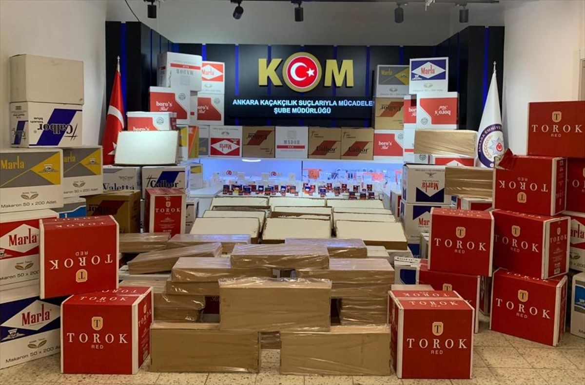 Başkentteki kaçakçılık operasyonlarında 13 kişi yakalandı