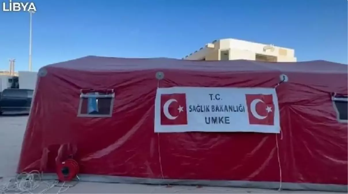 Türkiye, Libya'daki sel felaketine sağlık çalışanlarıyla destek oluyor