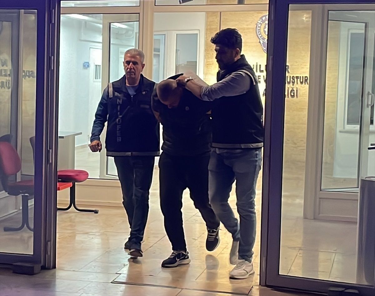 Bursa'da bir kadını darbettiği öne sürülen şüpheli tutuklandı