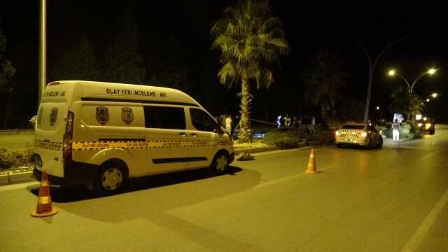 Hafif ticari araç palmiye ağacına ve aydınlatma direğine çarptı: 2 ölü