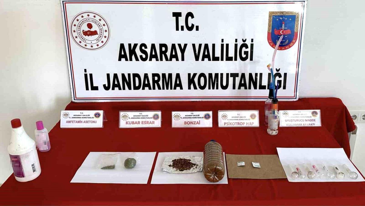 Aksaray'da Uyuşturucu Operasyonu: 3 Şüpheli Tutuklandı