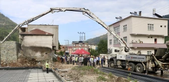 Trabzon'da Aile Sağlığı Merkezi ve 112 Acil Sağlık Hizmetleri binasının temeli atıldı