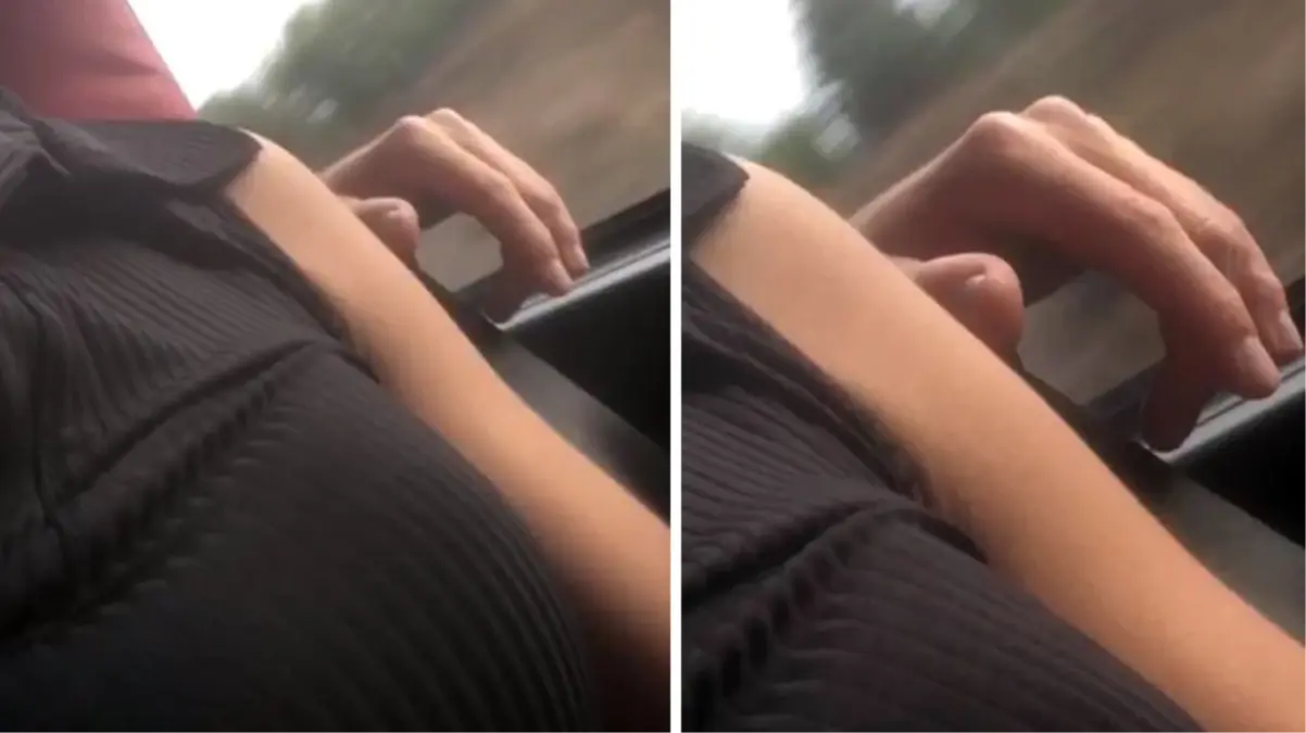 Otobüste 15 yaşındaki kıza taciz! Yedek şoförün yaptığı iğrençliği böyle kaydetti