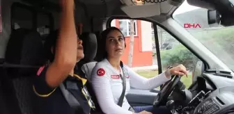 Samsun'da İlk Kadın Ambulans Sürücüleri Göreve Başladı