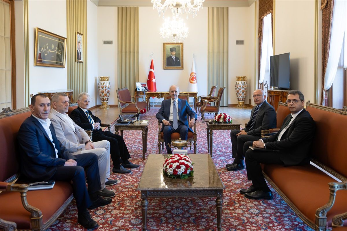 TBMM Başkanı Numan Kurtulmuş, Kırım'ın ilhakını gayrimeşru bulduklarını ifade etti