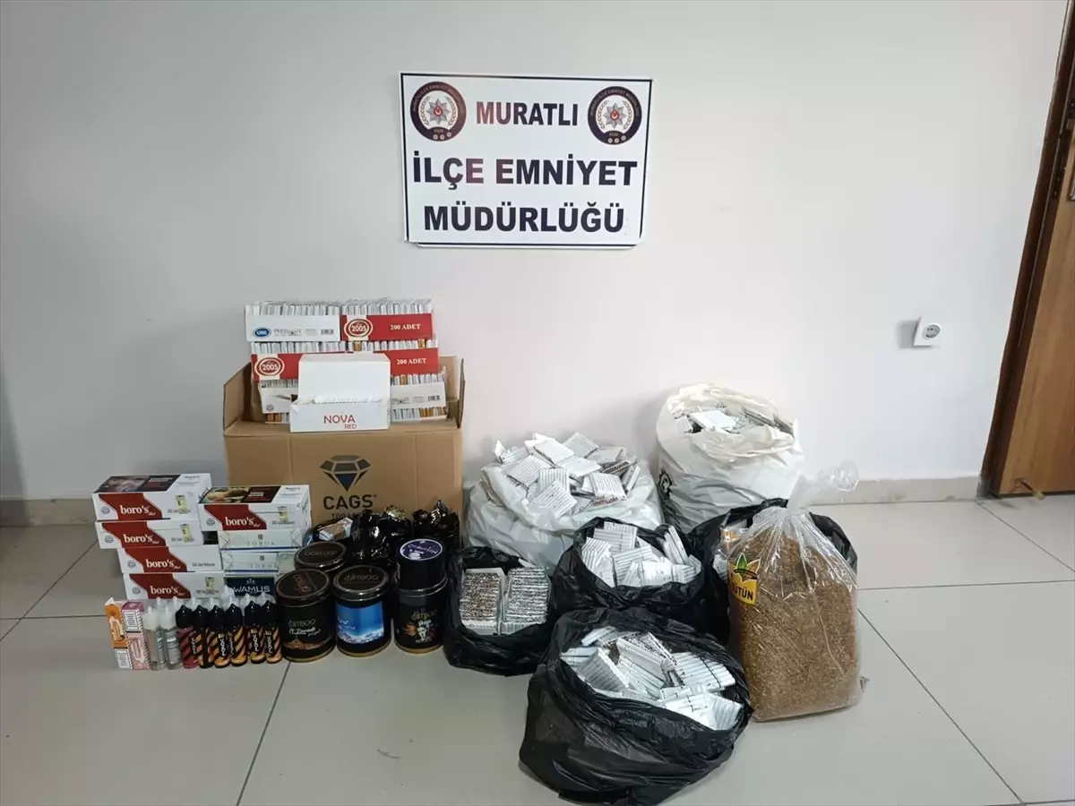 Tekirdağ'da kaçakçılık operasyonunda 2 şüpheli gözaltına alındı