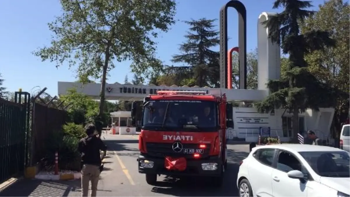 TÜBİTAK Yerleşkesi'nde Kimya Bölümünde Yangın Çıktı