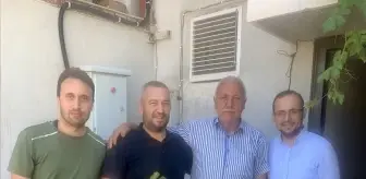 Adana'da okul yöneticileri şehit ailesini ziyaret etti