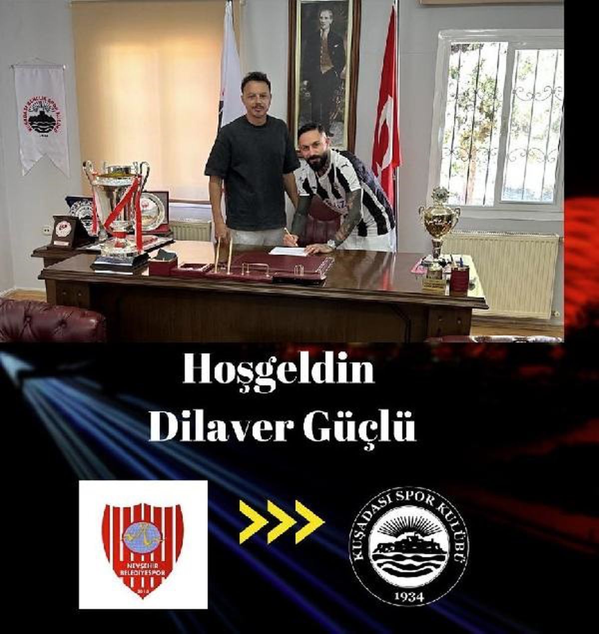 Kuşadasıspor, Dilaver Güçlü'yü transfer etti