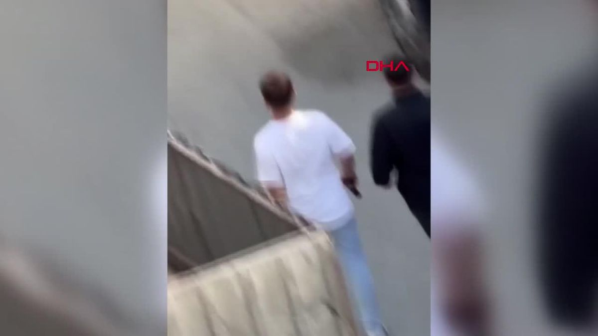 Gaziosmanpaşa'da Silahlı Tehdit Anları Kamerada