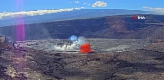 Kilauea Yanardağı Kül ve Duman Püskürtmeye Devam Ediyor