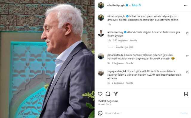 Nihat Hatipoğlu sağlık durumu nasıl? Nihat Hatipoğlu neden hastaneye kaldırıldı, hastalığı nedir?