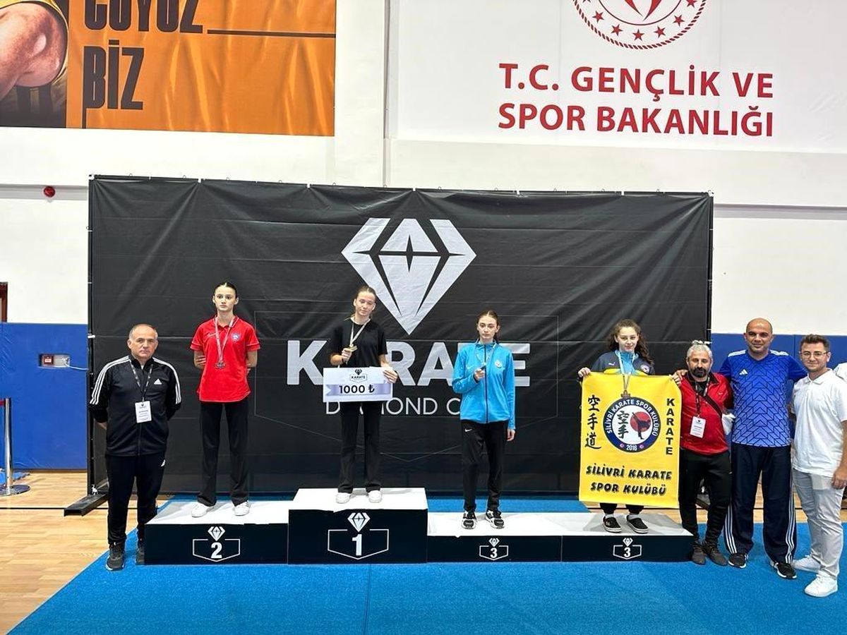 Nilüfer Belediyespor Karate Diamond Cup Turnuvası'nda başarıya imza attı