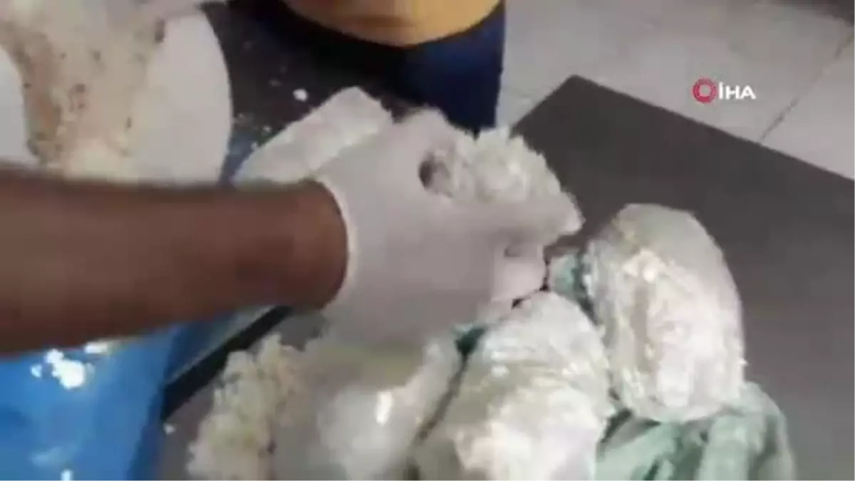 Siirt'te peynir bidonuna gizlenmiş uyuşturucu ele geçirildi